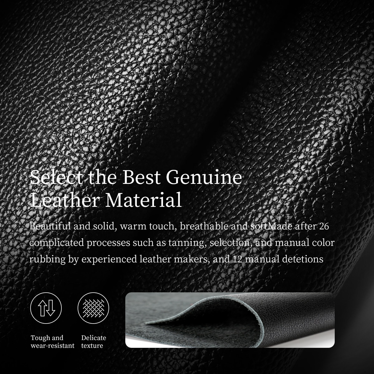 Luxury Men Genuine Leather Wallet