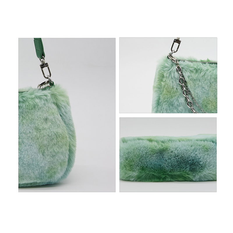 Abigail Fur Underarm Bag