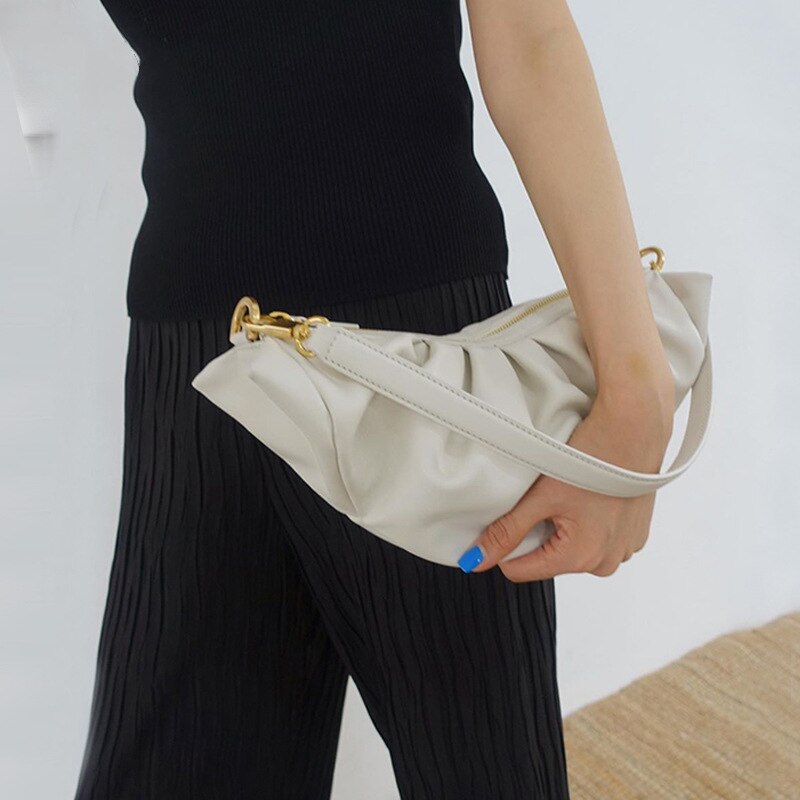 Pleated Hobos Handbag