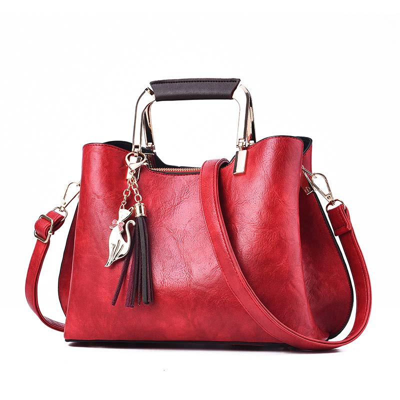 PU Leather Women Shoulder Messenger Bag