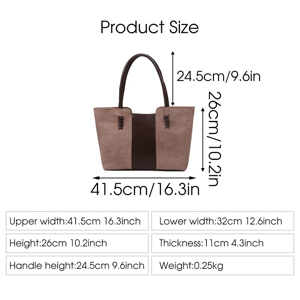 Luxury Women's Suede Bag