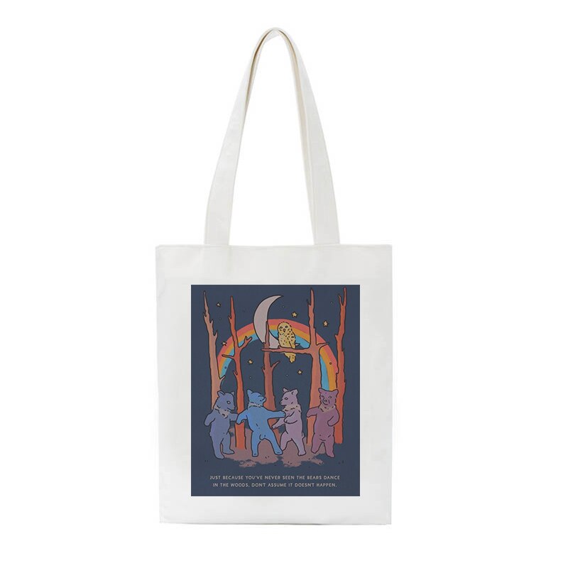 Sun Frog Fun Canvas Bag