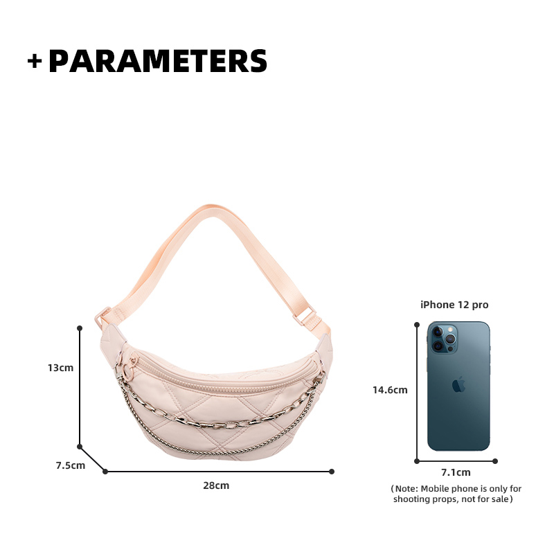 Trendy Down Chest Bag