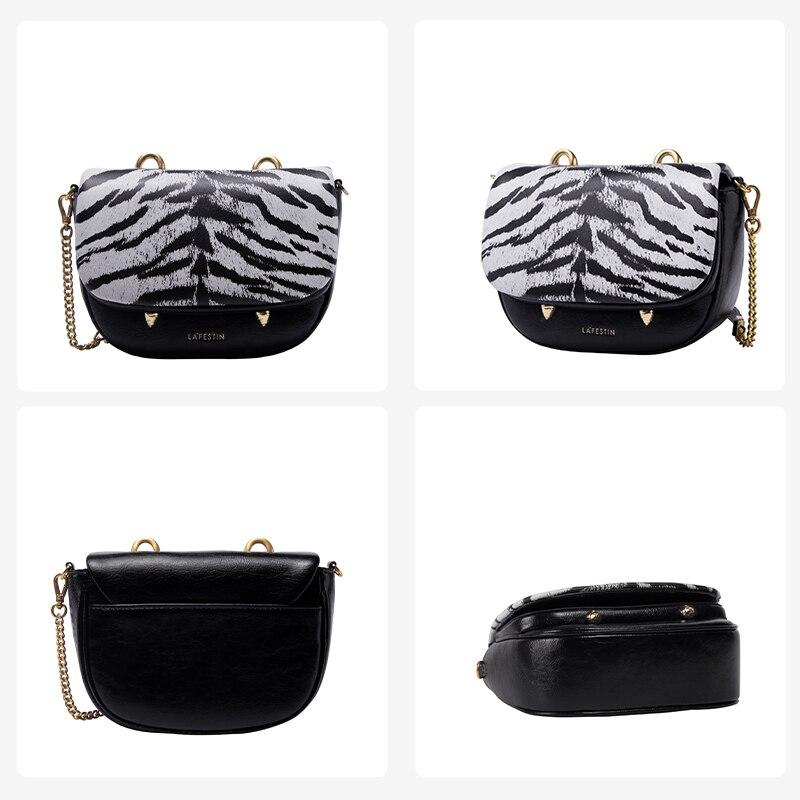 Retro Tiger Year Trend Fashion Shoulder Bag