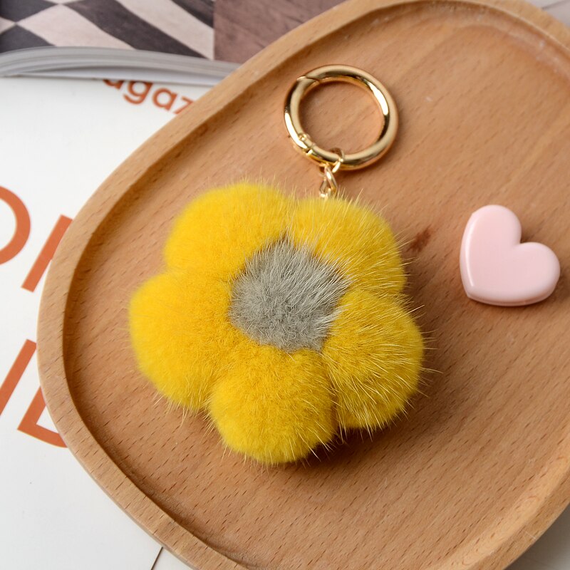 Metal Ring Pendant Bag Charm