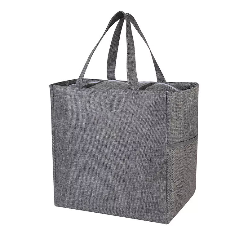 Large Capacity Solid Design Lunch Bag