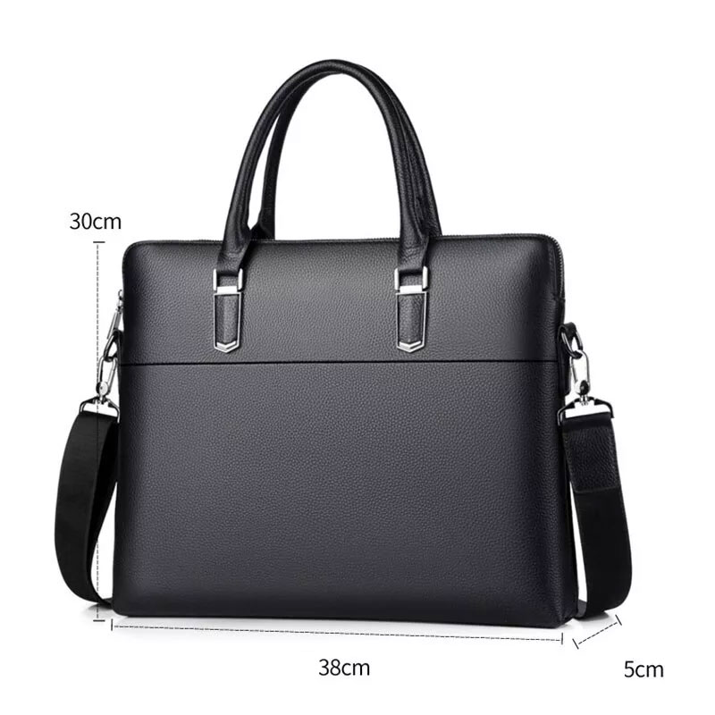 Men Office Tote Bag Leather