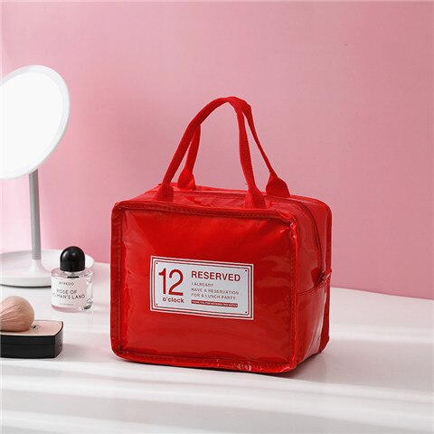 Portable PU Lunch Bag