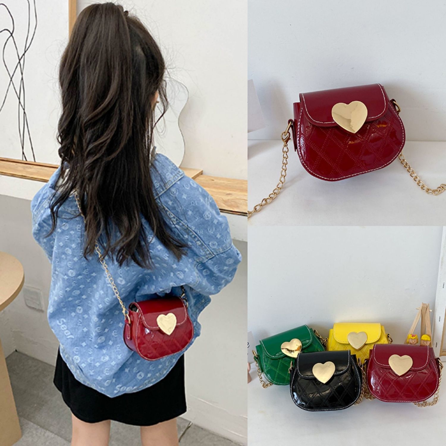 Cute Little Girls Mini Shoulder Bag