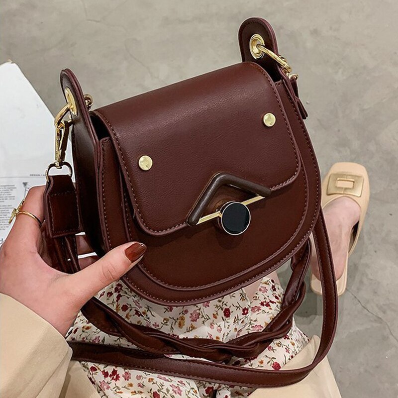 Saddle Bag Solid Color Bag