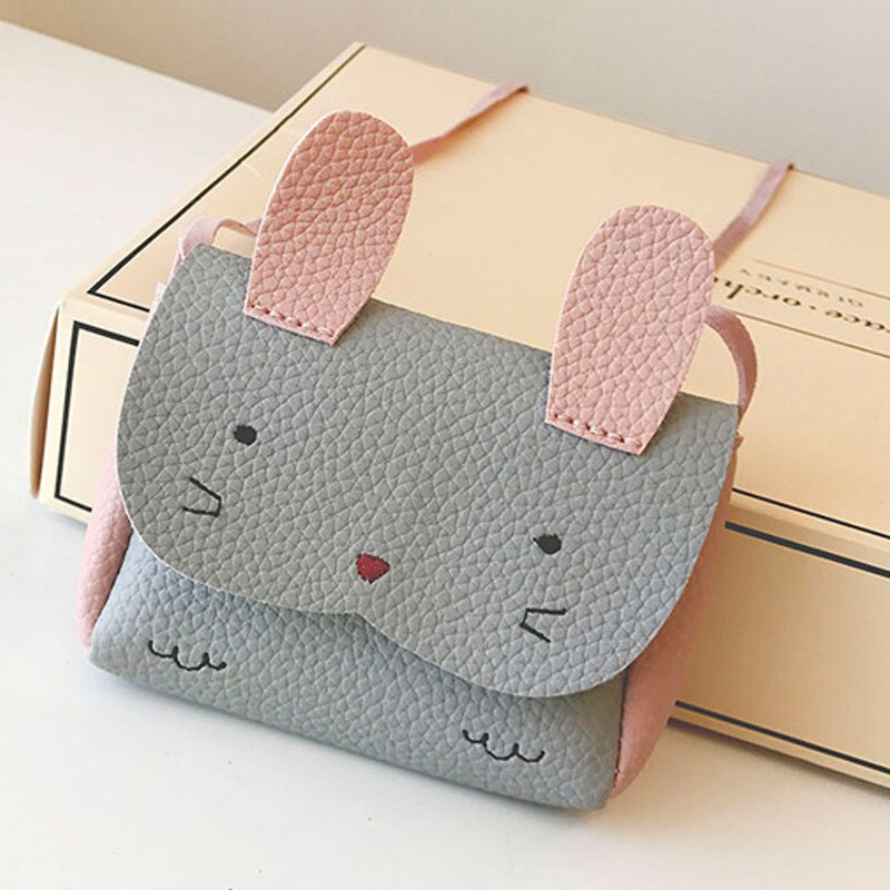 PU Leather Rabbit Mini For Coin Money