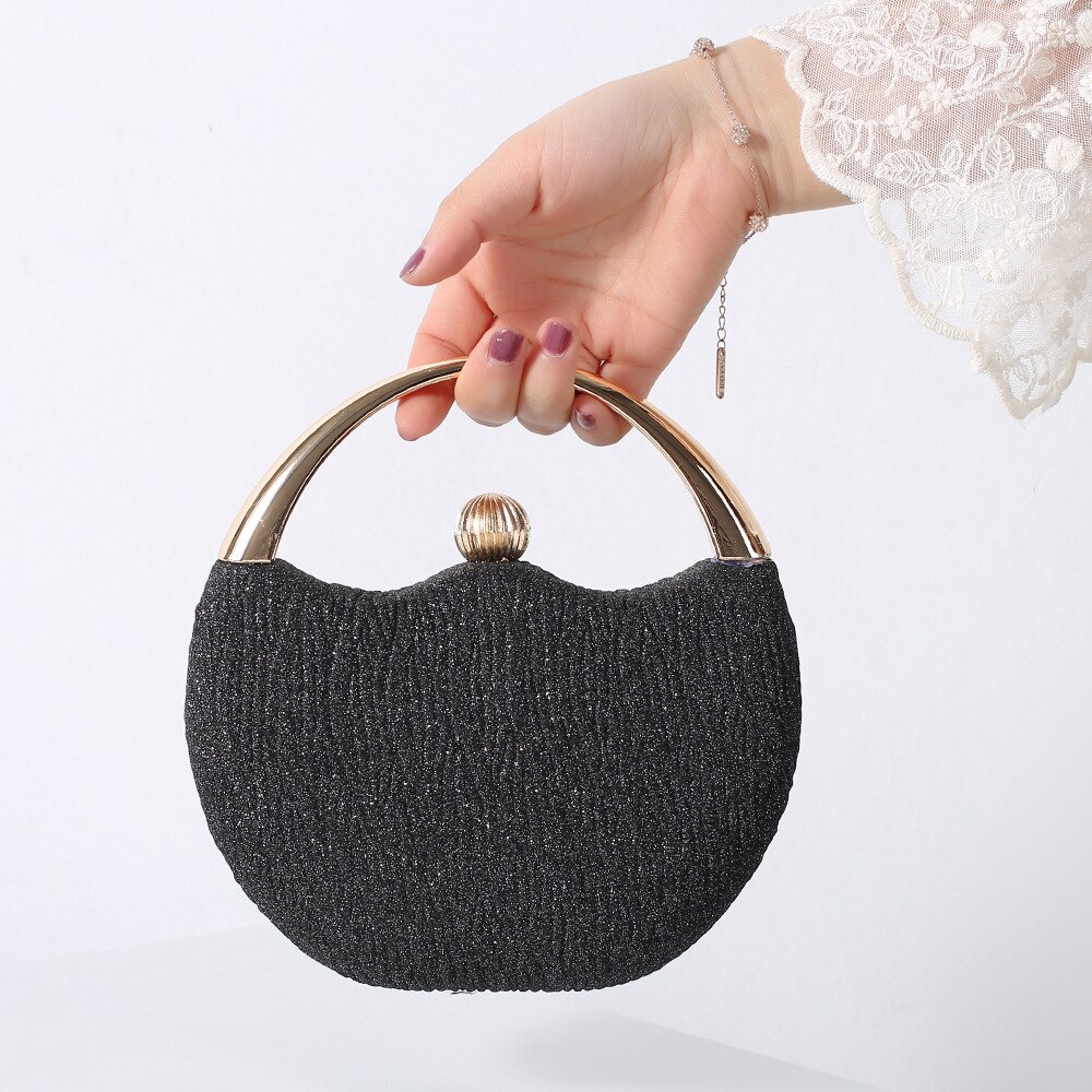 Half-Moon Women Evening Bag