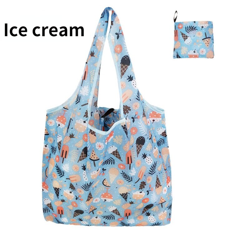 Portable Reusable Grocery Women Storage Bag