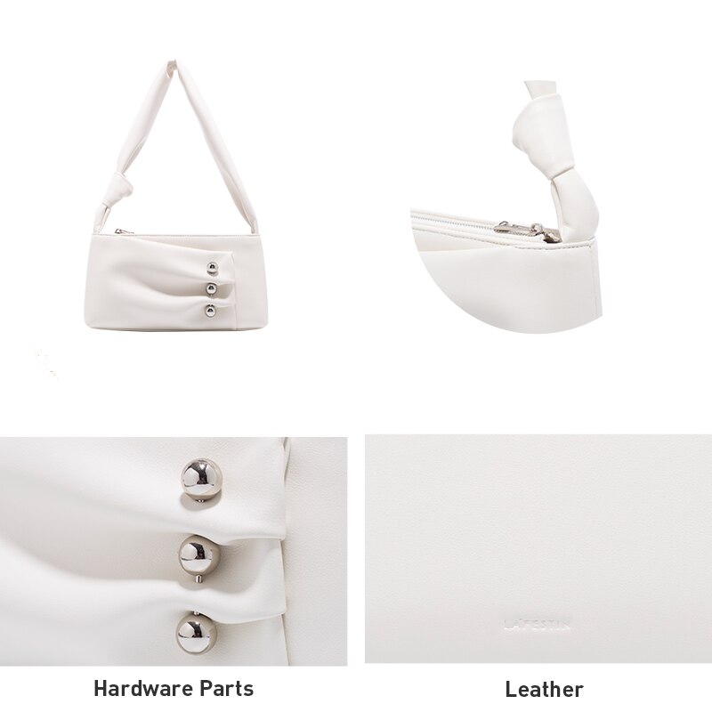 Trendy One-shoulder Cloud Bag