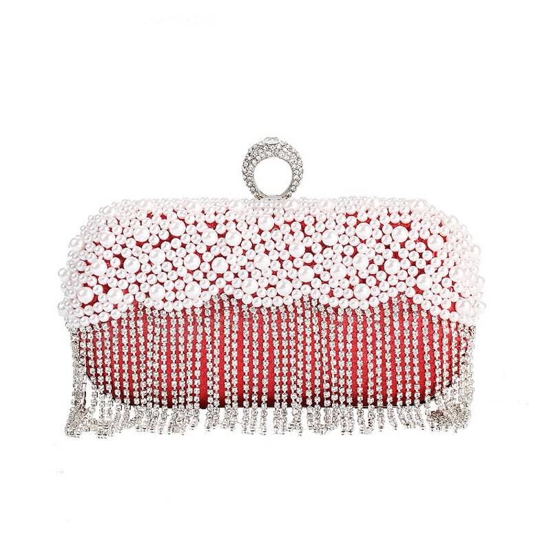 Tassel Beading Small Day Evening Clutch