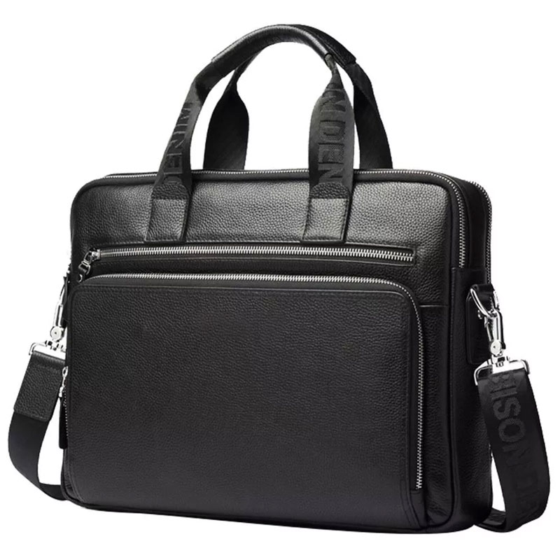 Men Bag Genuine Leather Briefcases