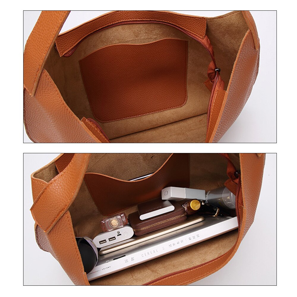 High Quality Soft PU Leather Handbag