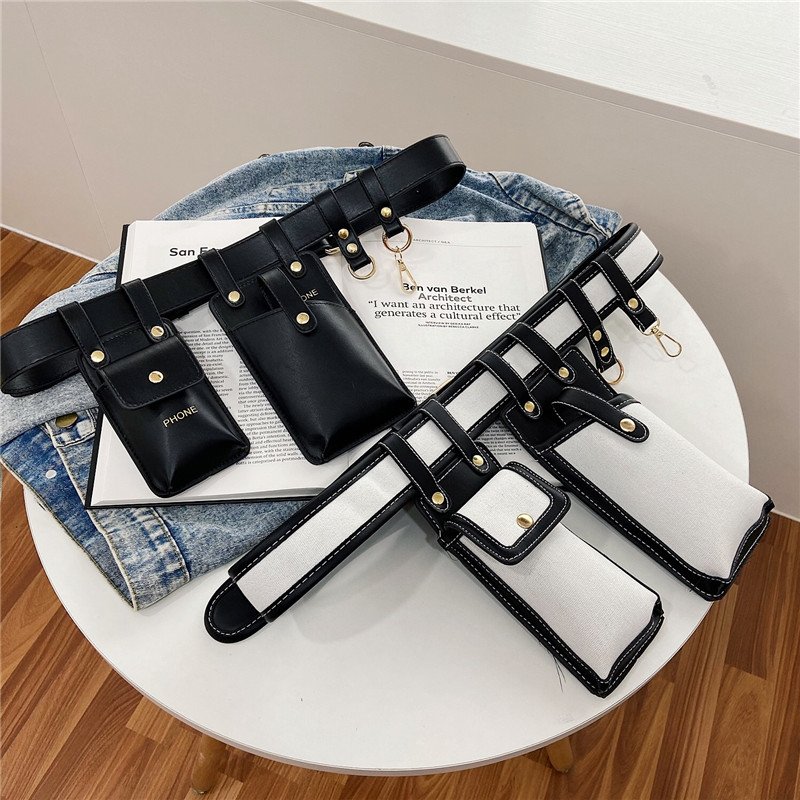 Design Two Pocket Waist Bag