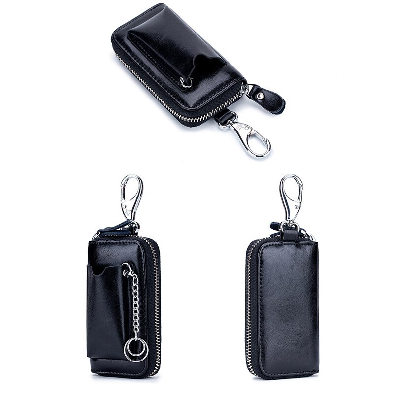Genuine Leather Key Wallet