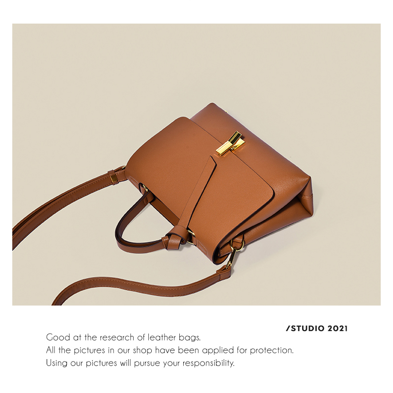 Solid Color Small PU Leather Bag