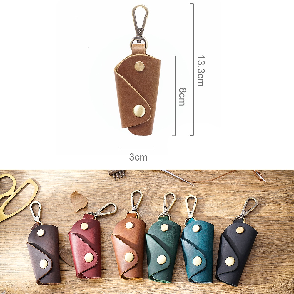 Genuine Leather Portable Mini- Key Package