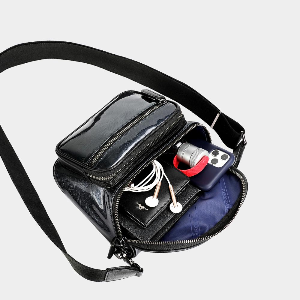 Top Layer Leather Men Bag