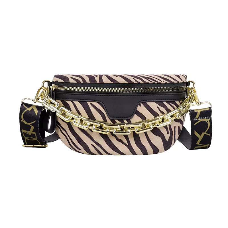 Trendy Leopards Pattern Chest Bag