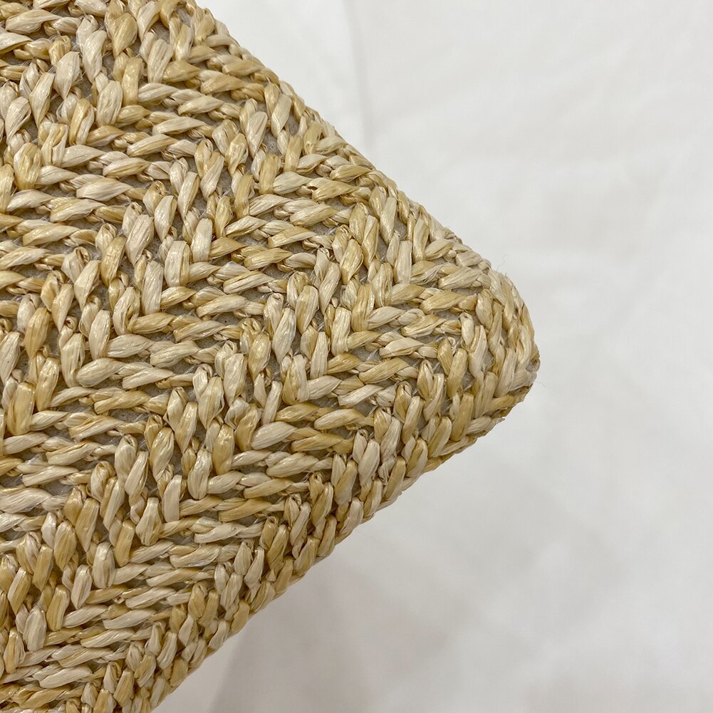 Woven Sunflower Wristlet Bag