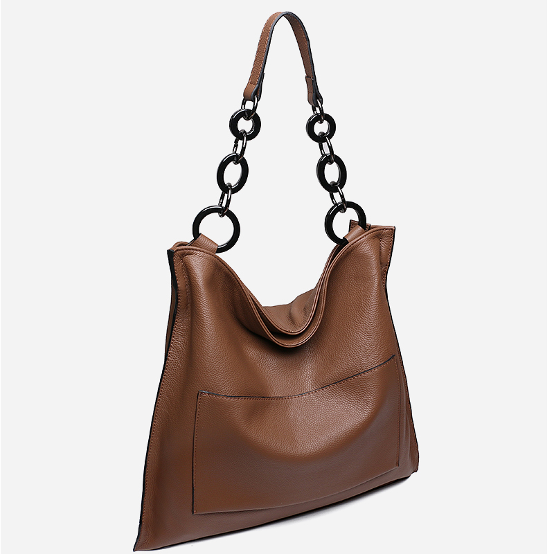 Large-capacity Cowhide Handbag