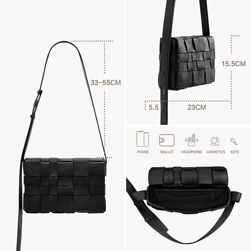 Woven Fashion One Shoulder Crossbody Bag