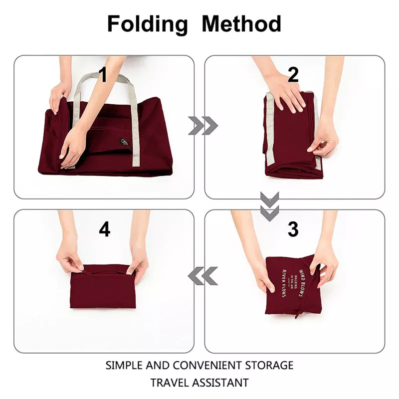 Nylon Foldable Travel Bag
