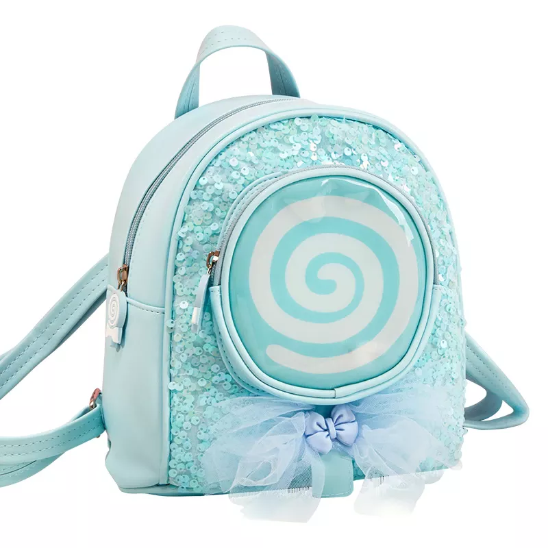 Children Mini Backpack Purse Cute Lollipop School Bag