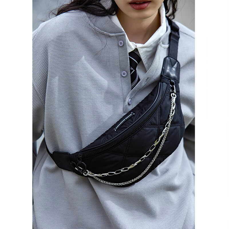 Trendy Down Chest Bag