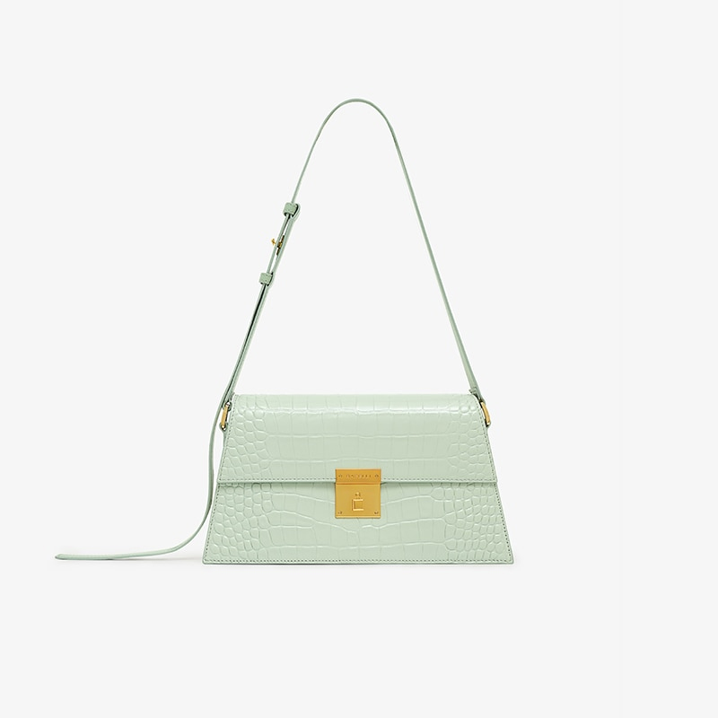 Luxury Crocodile Pattern Crossbody Retro Bag