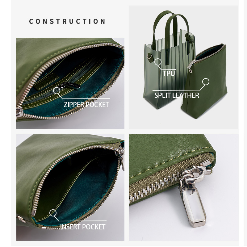 Transparent TPU Jelly Handbang