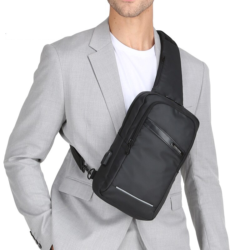 Waterproof Cross Body bag Men