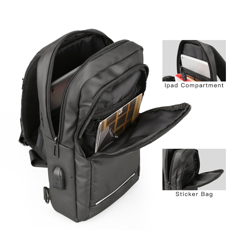 Waterproof Cross Body bag Men