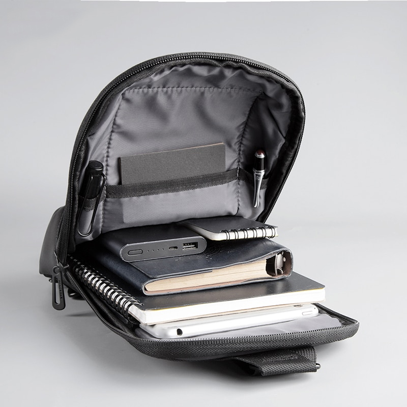 Casual Crossbody Bags USB Charging